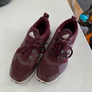 Adidas Maroon Shoes